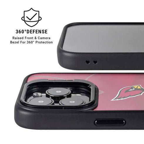 NFL Arizona Cardinals Team Jersey iPhone 15 Pro Kickstand Case